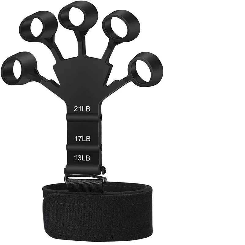 Finger Gripper Finger Exerciser Guitar Finger Exerciser 6 Resistant Levels Recovery Physical Tools Hand Strengthener
