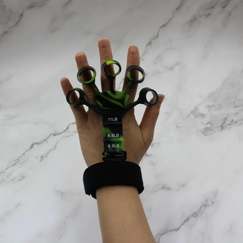 Finger Gripper Finger Exerciser Guitar Finger Exerciser 6 Resistant Levels Recovery Physical Tools Hand Strengthener